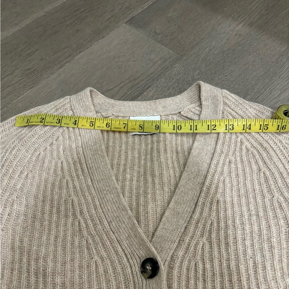 Ganni Wool-Blend Ribbed Cardigan - Picture 16 of 16